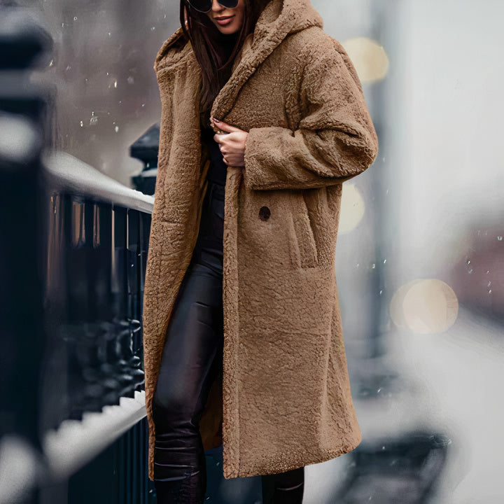 Chaqueta Teddy Suave y Cálida Mujer