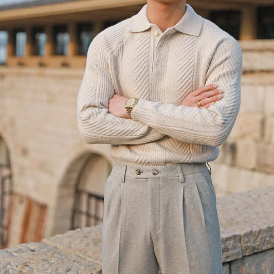 Jersey Invierno Hombre Abultado Cómodo - Vestiria