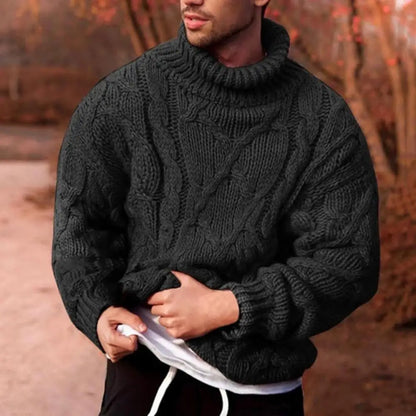 Sudadera Hombre Punto Trenzado Cálido