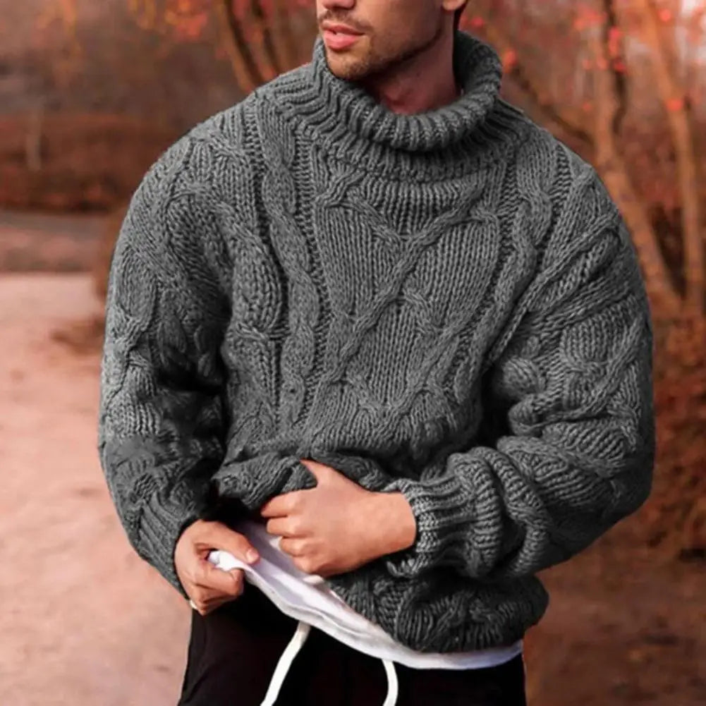 Sudadera Hombre Punto Trenzado Cálido