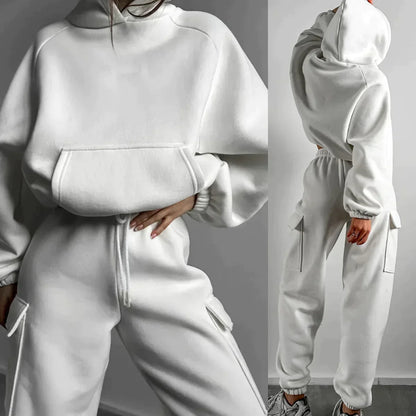 Pantalón Chándal Capucha Deportivo Mujer - Vestiria