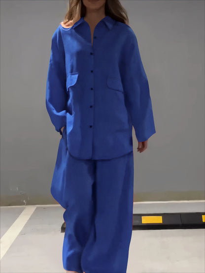 Polo y pantalón de invierno cálido y cómodo