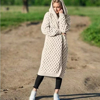 Cárdigan Lana Suave Mujer Invierno