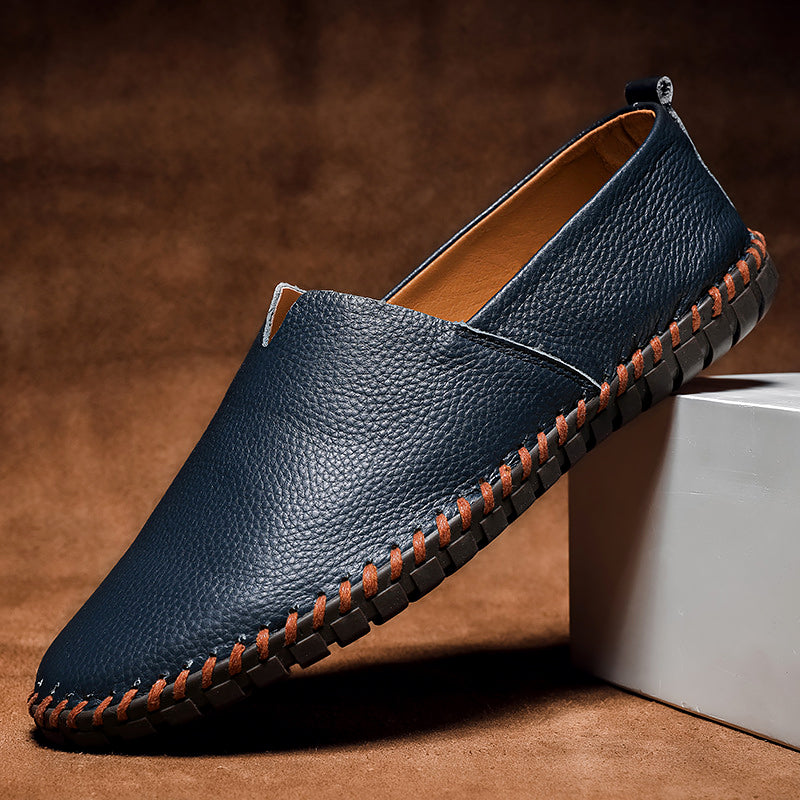 Mocasines de Piel Elegantes de Caballería