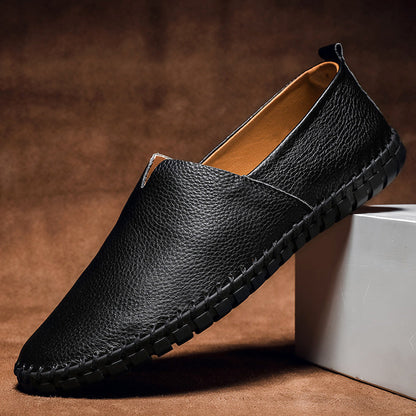 Mocasines de Piel Elegantes de Caballería