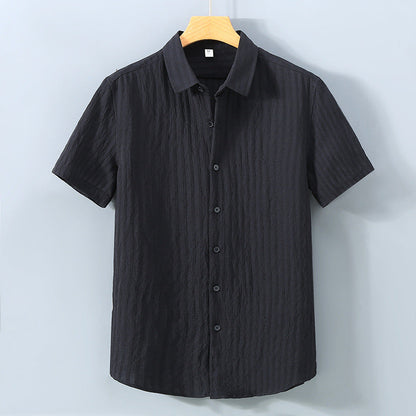 Camisa Hombre Ligera Con Cierre Invisible - Vestiria