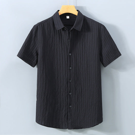Camisa Hombre Ligera Con Cierre Invisible - Vestiria