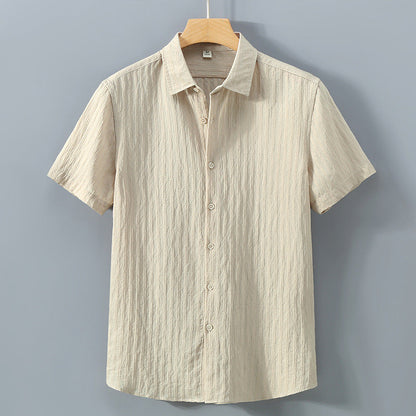 Camisa Hombre Ligera Con Cierre Invisible