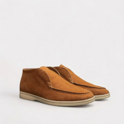 Botas Chukka Hombre sin Cordones Tobillo Alto
