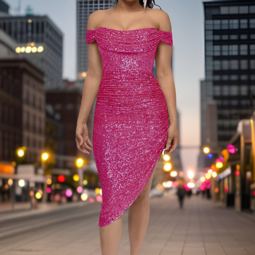 Vestido Cintura Alta Chic