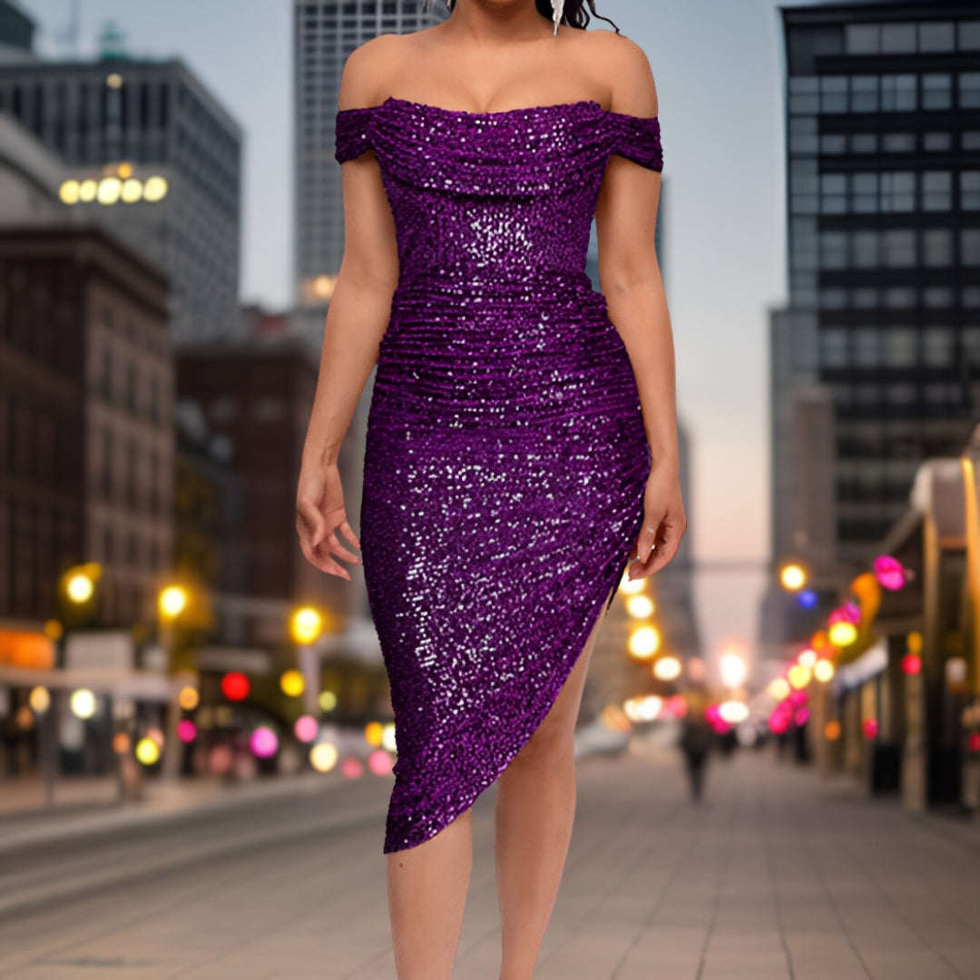 Vestido Cintura Alta Chic