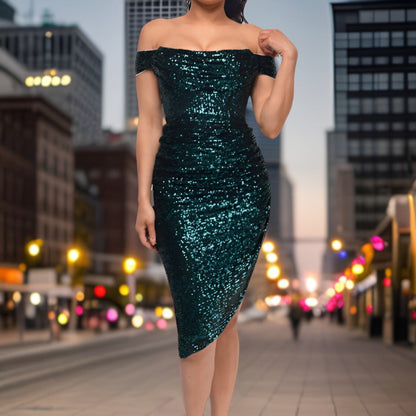 Vestido Cintura Alta Chic