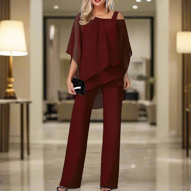 Traje Chic Mujer Elegante
