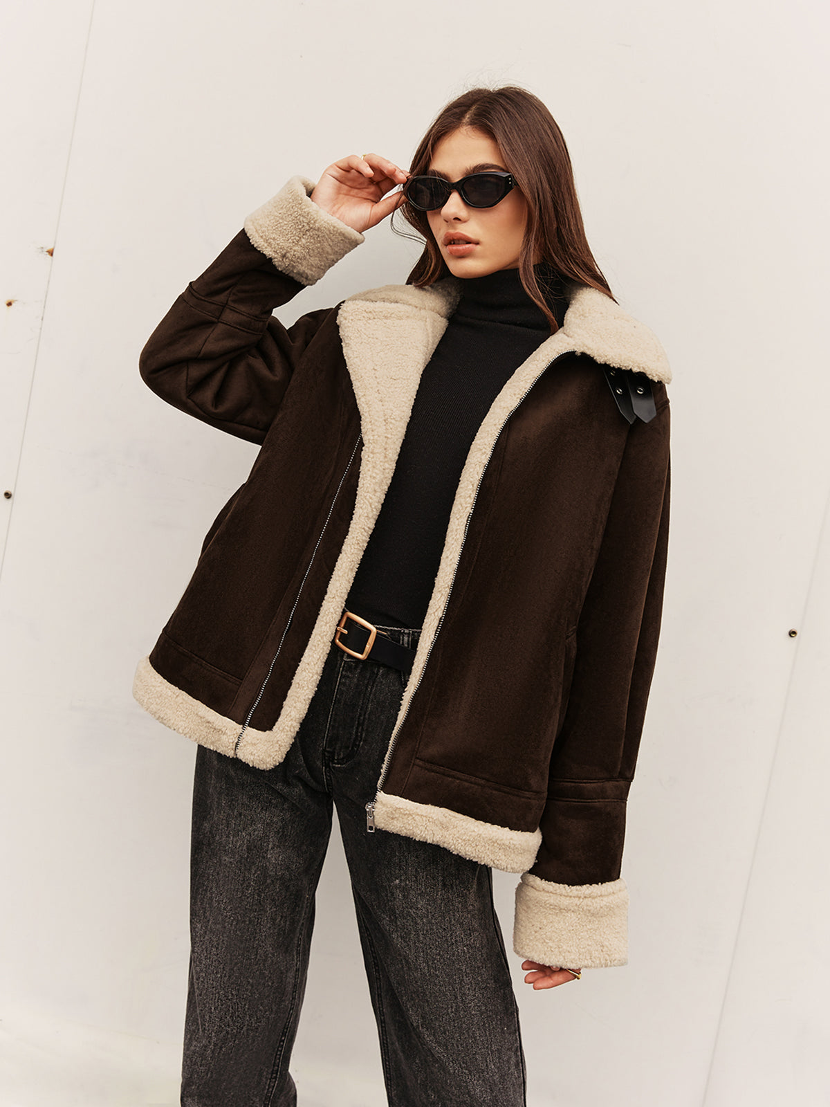 Chaqueta de mujer abrigo estilo clásico cálido - Vestiria
