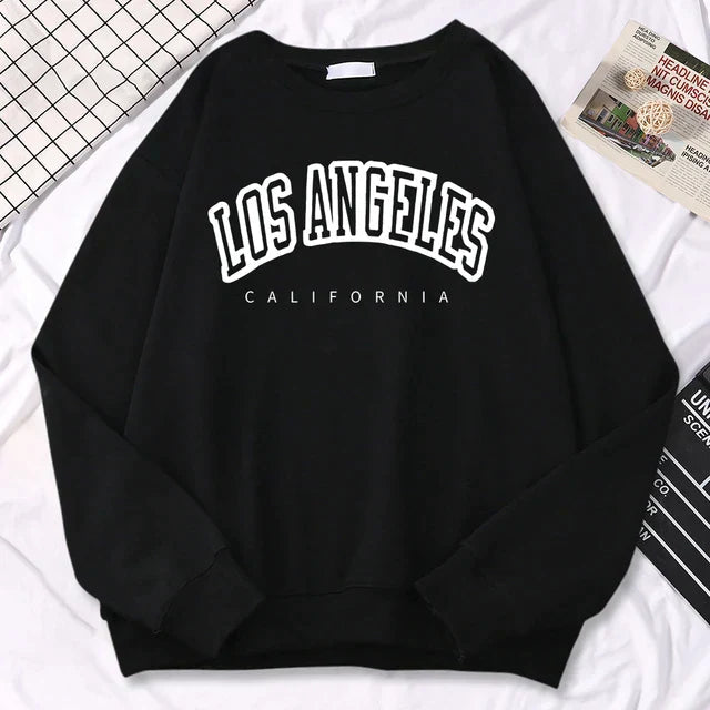 Sudadera mujer grande cuello redondo forro suave - Vestiria