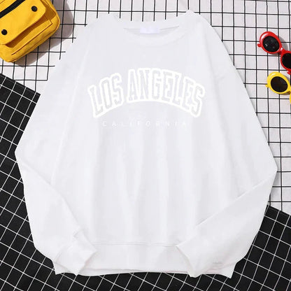 Sudadera mujer grande cuello redondo forro suave