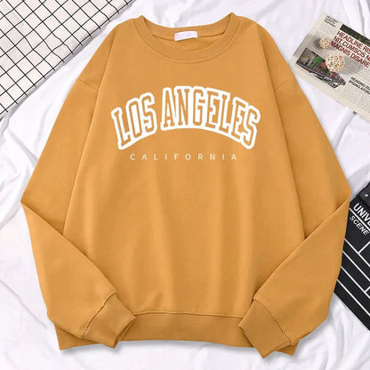 Sudadera mujer grande cuello redondo forro suave