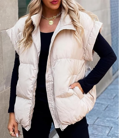 Chaqueta mujer sin mangas Diseño Chic - Vestiria