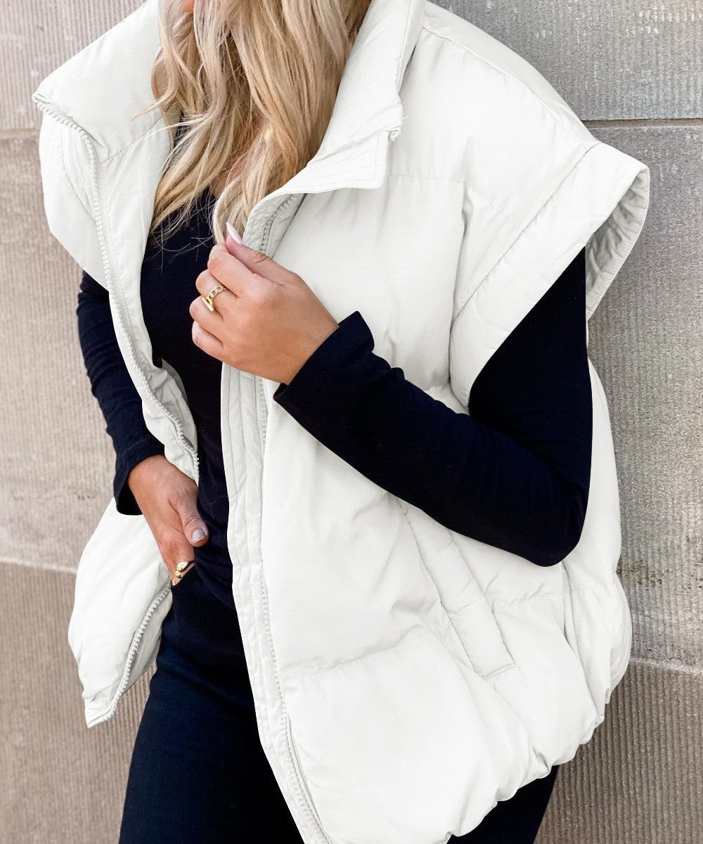 Chaqueta mujer sin mangas Diseño Chic