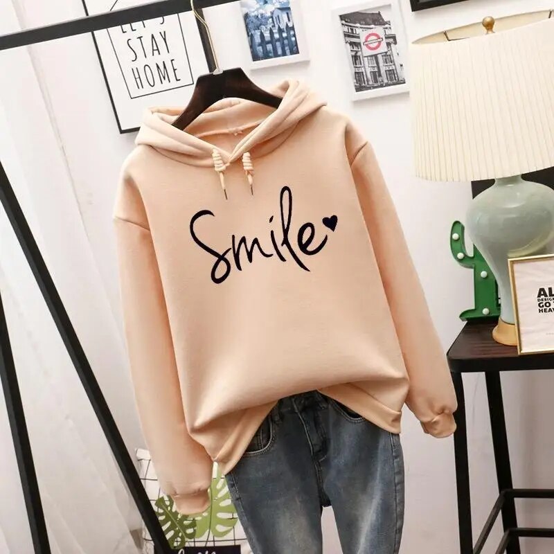 Sudadera Mujer Capucha Estampado Fashion - Vestiria