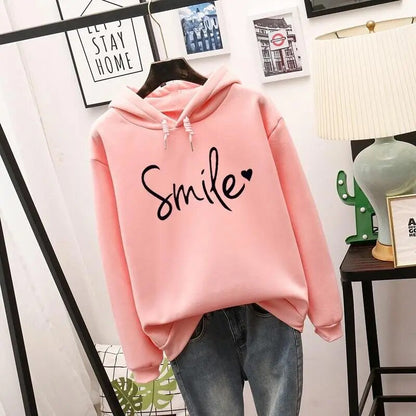 Sudadera Mujer Capucha Estampado Fashion