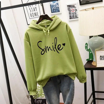 Sudadera Mujer Capucha Estampado Fashion