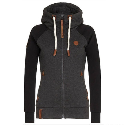 Sudadera Mujer Cremallera Cómoda Casual - Vestiria