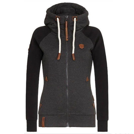 Sudadera Mujer Cremallera Cómoda Casual - Vestiria