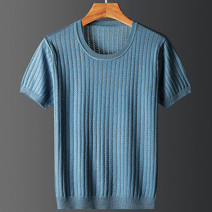 Camisa de Punto Clásica Elegante