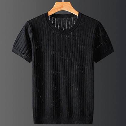 Camisa de Punto Clásica Elegante - Vestiria