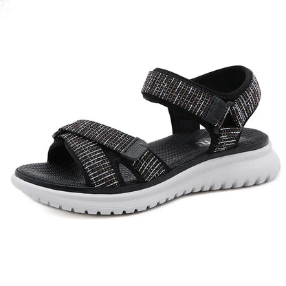 Sandalias cómodas con suela ortopédica para mujer
