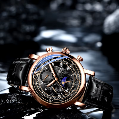 Reloj de Hombre Clásico Piel Genuine