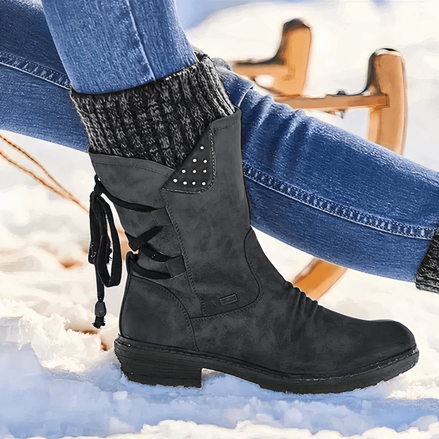 Botas Invierno Mujer Comodas - Vestiria