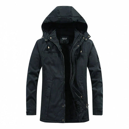 Chaqueta polar hombre abrigada y resistente