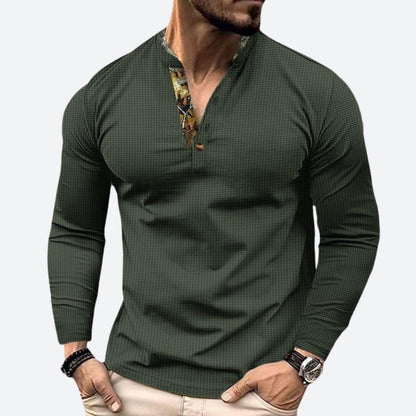 Polo Hombre Clásico Manga Larga