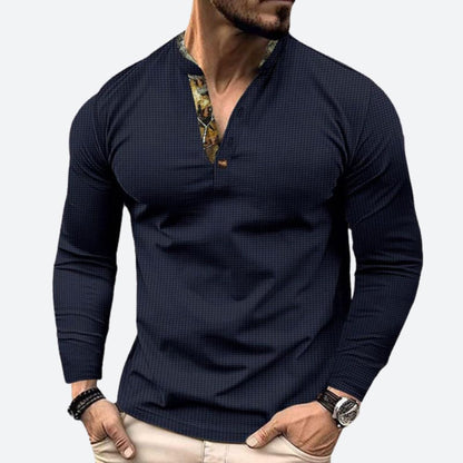 Polo Hombre Clásico Manga Larga