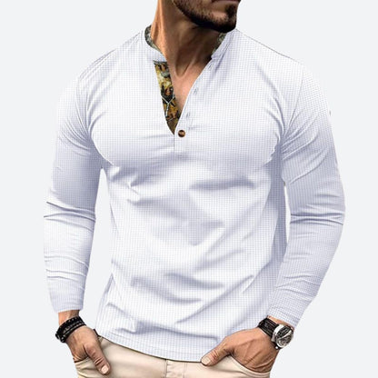 Polo Hombre Clásico Manga Larga