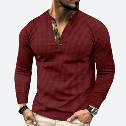 Polo Hombre Clásico Manga Larga