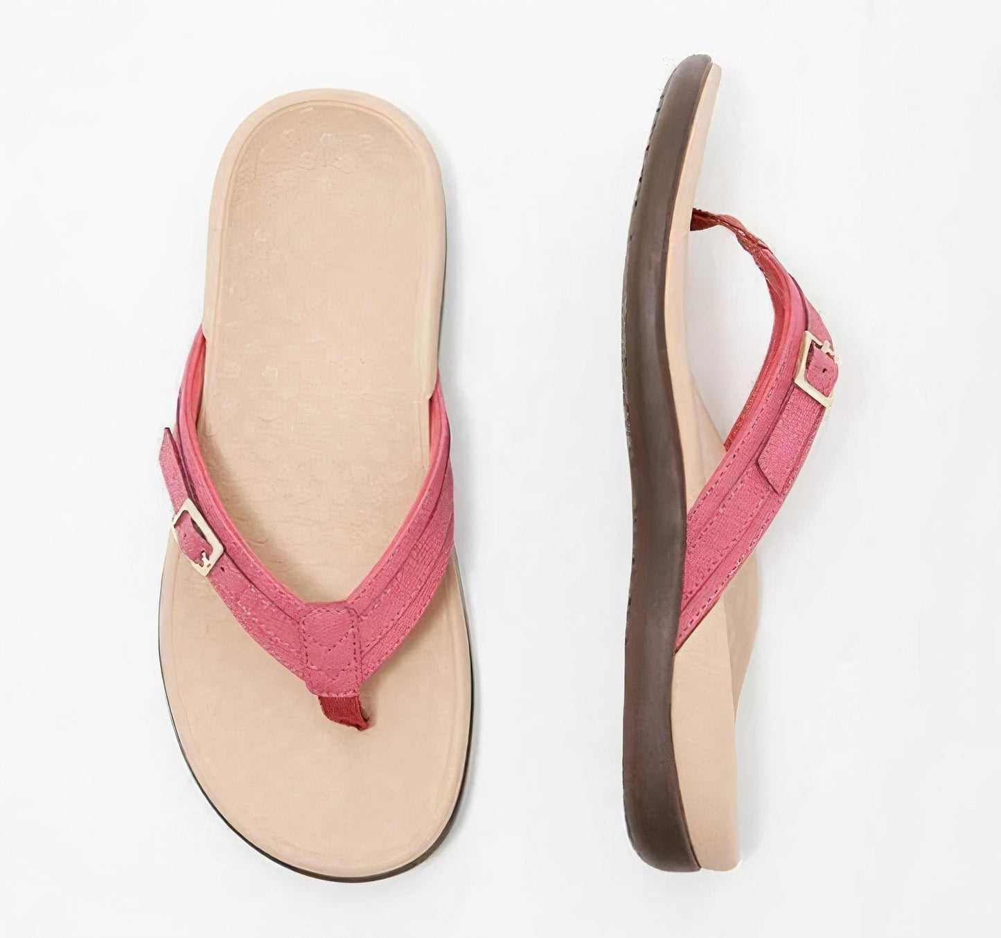 Sandalias cómodas mujer con suela ortopédica y ajuste seguro