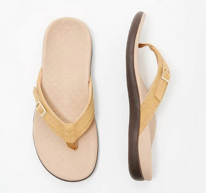 Sandalias cómodas mujer con suela ortopédica y ajuste seguro