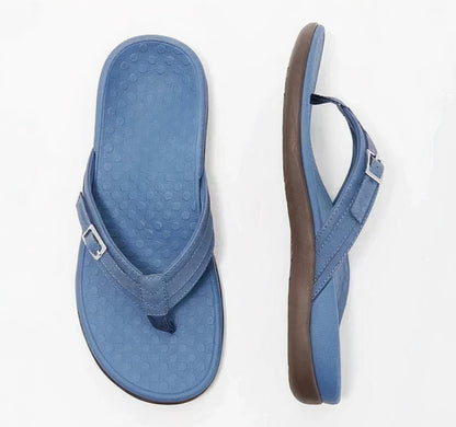 Sandalias cómodas mujer con suela ortopédica y ajuste seguro - Vestiria