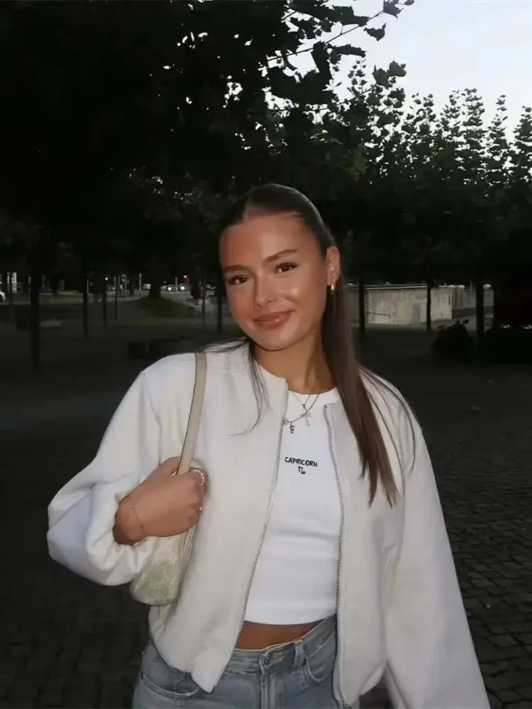 Chaqueta otoño cómoda mujer elegante - Vestiria