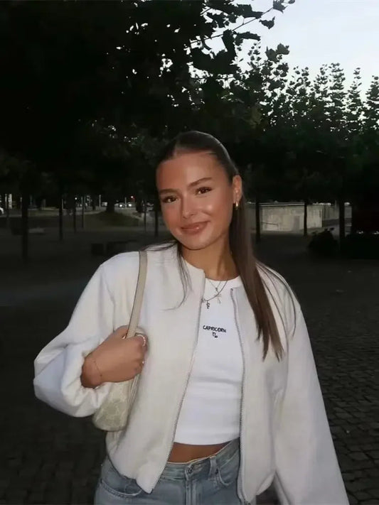 Chaqueta otoño cómoda mujer elegante - Vestiria