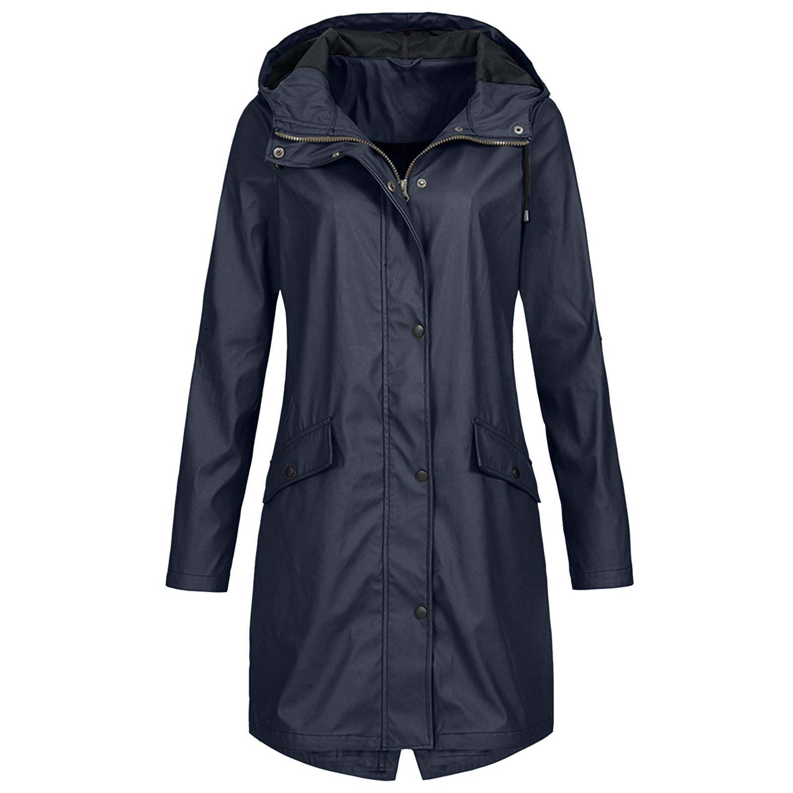 Chaqueta Mujer Impermeable Con Capucha Ajustable - Vestiria