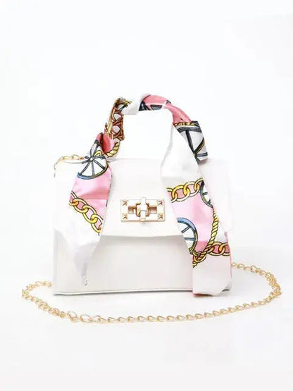 Bolso Bandolera Chic con Detalles Florales