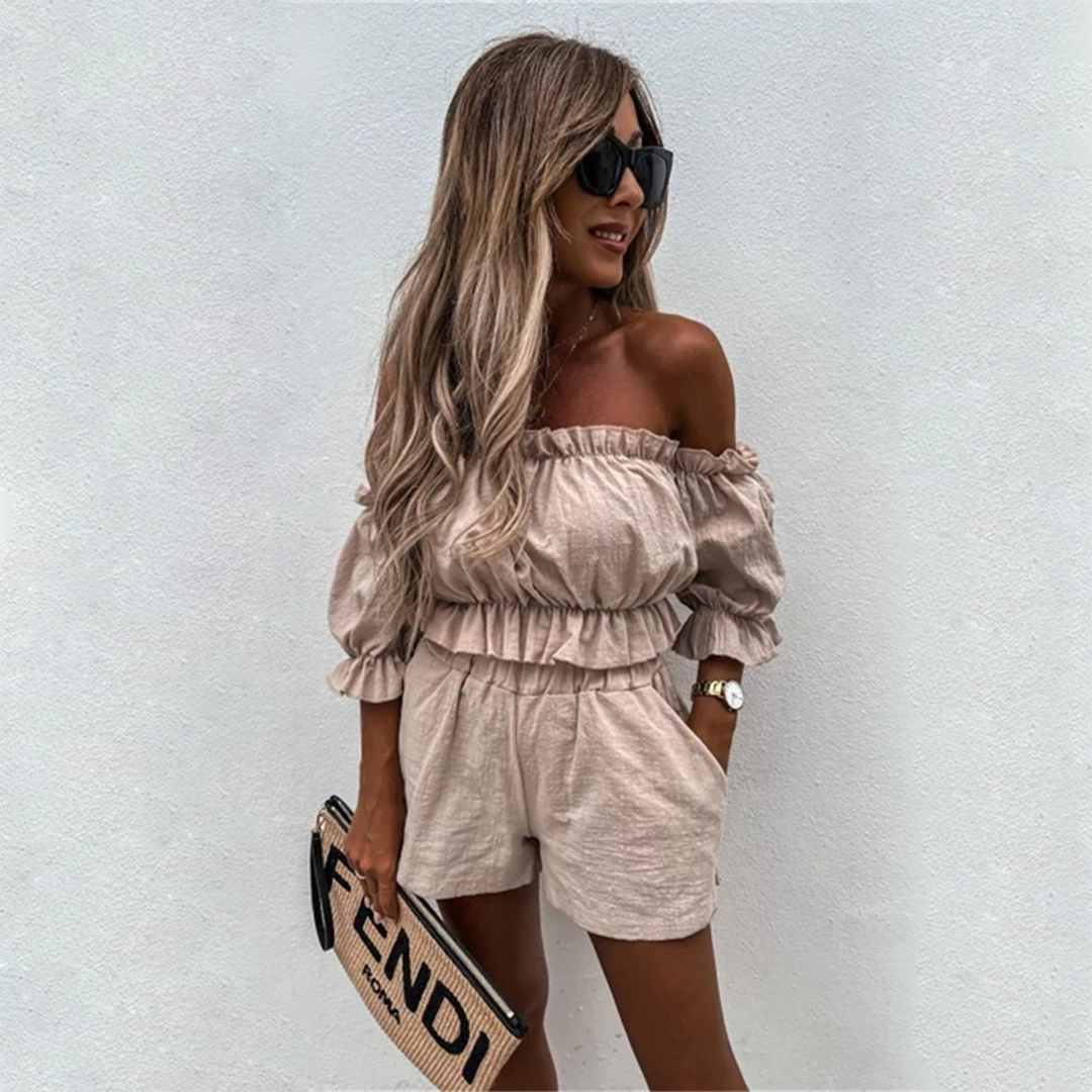 Conjunto de verano ligero y fresco
