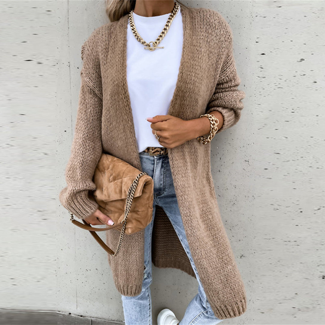 Chaquetón Mujer Clásico Abierto
