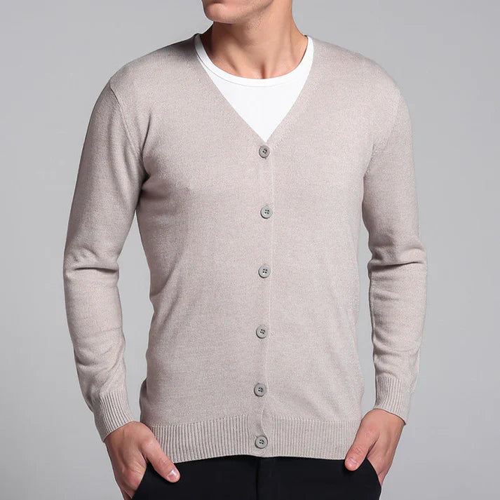 Chaqueta Hombre Clásica Cuello Pico