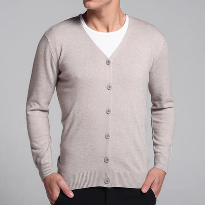 Chaqueta Hombre Clásica Cuello Pico