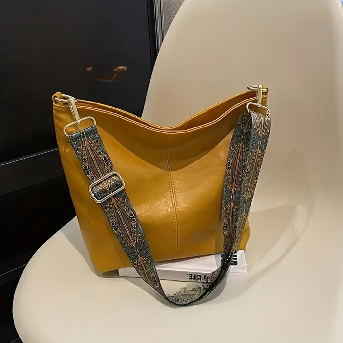 Bolso de Piel Clásico Resistente al Agua